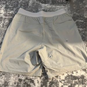 Tan-ish Lululemon shorts